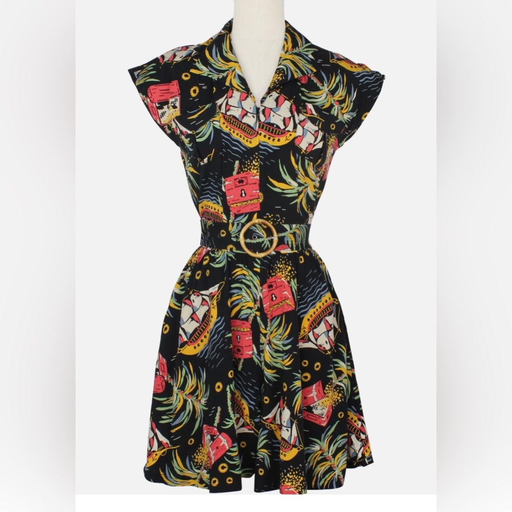 Trashy Diva Pirates Treasure Romper Size 6, NWT